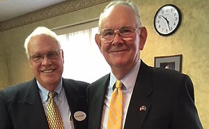 Two men in suits