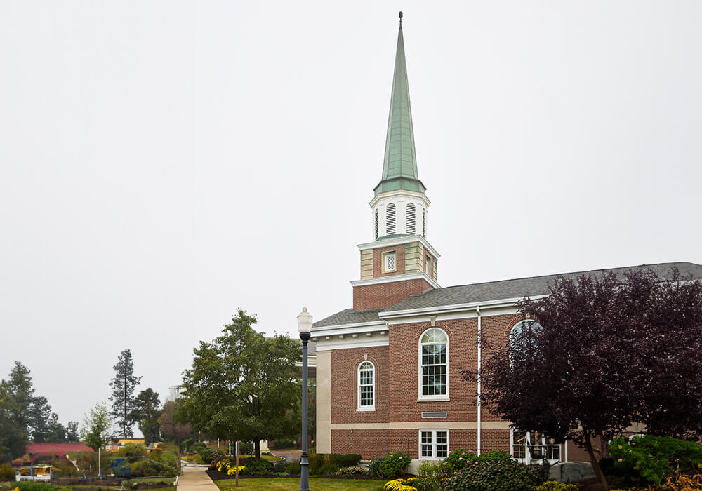 Church steeple at Warren