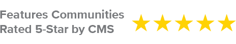 Corporate rated 5 star by CMS