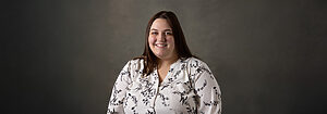 Wide shot of Olivia Baker headshot