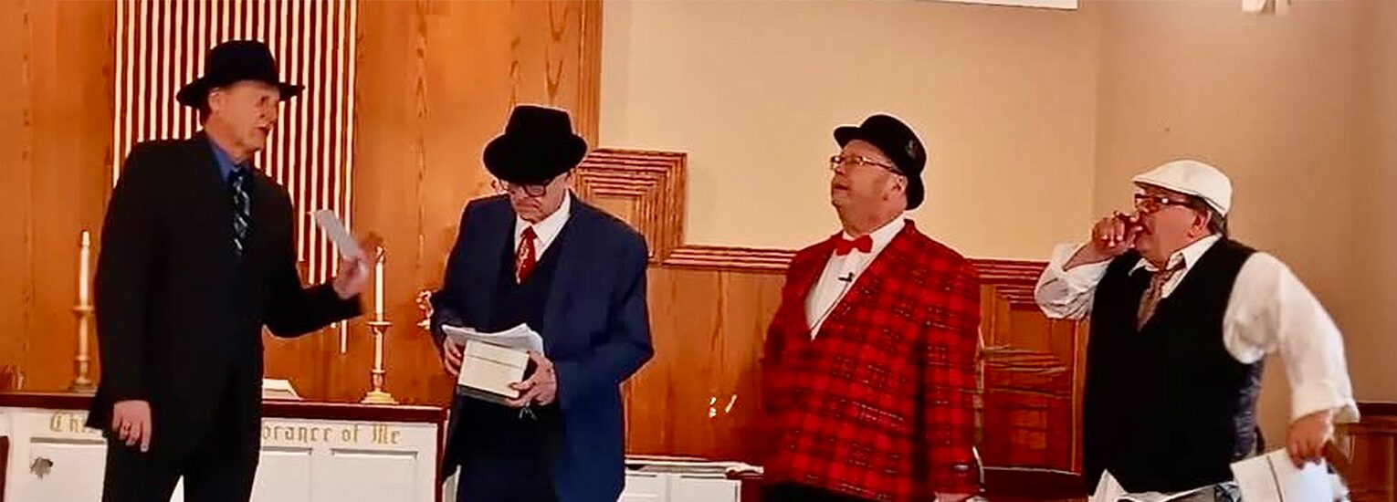 senior residents of Heritage Pointe Warren in an all senior cast of Guys and Dolls