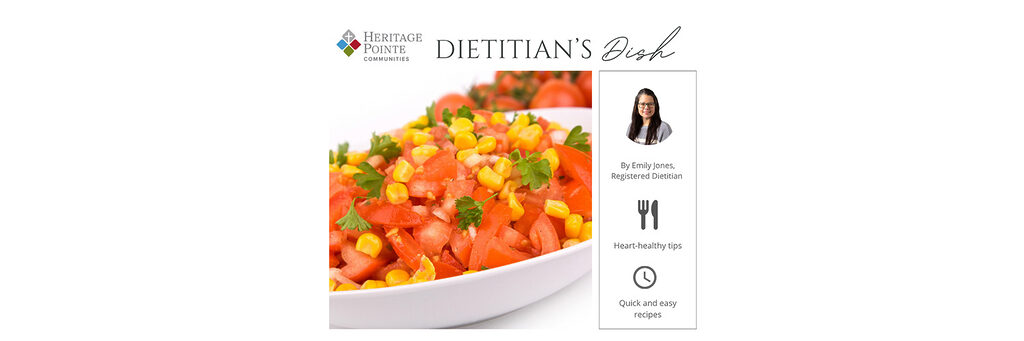Dietitians dish sweet corn recipe