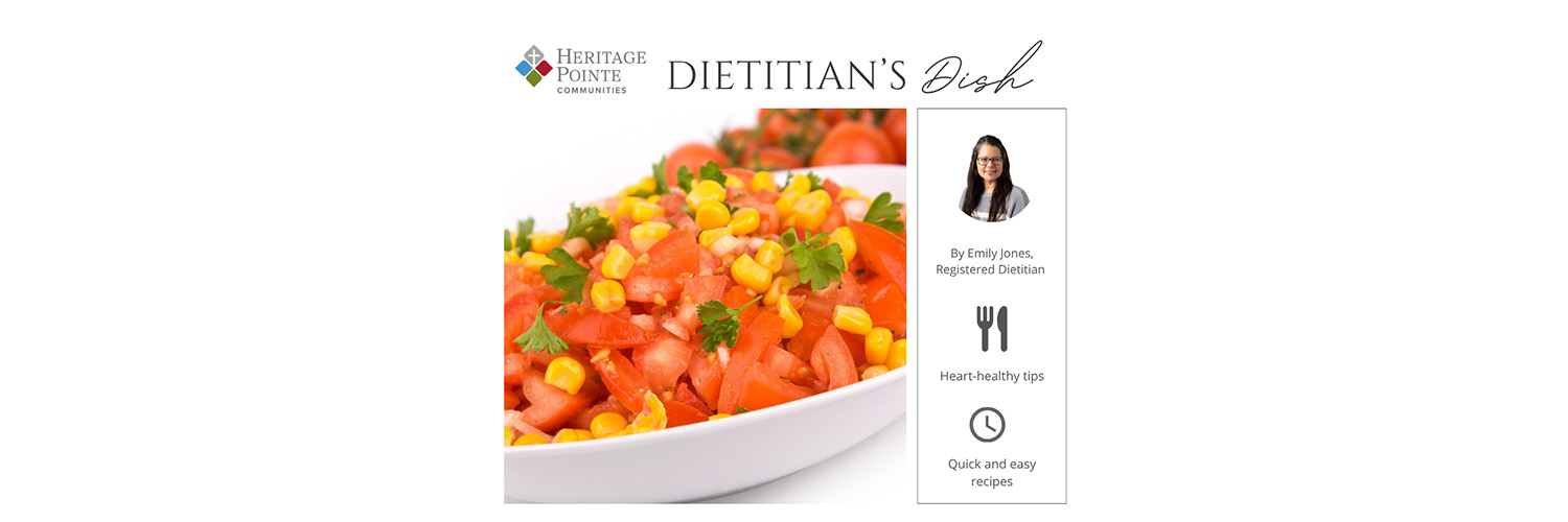 Dietitians dish sweet corn recipe